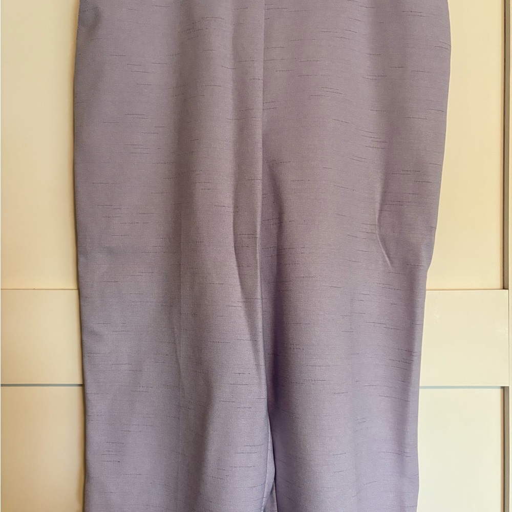 Alfred Dunner Light Purple Trousers